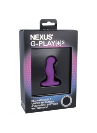 Фиолетовая вибровтулка Nexus G-Play+ S - Nexus Range - в Краснодаре купить с доставкой