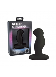 Черная вибровтулка Nexus G-Play+ L - Nexus Range - в Краснодаре купить с доставкой