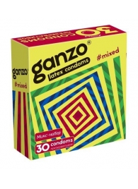 Микс-набор из 30 презервативов Ganzo Mixed - Ganzo - купить с доставкой в Краснодаре