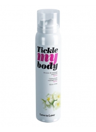 Массажная хрустящая пенка Tickle My Body Monoi с ароматом моной - 150 мл. - Love to Love - купить с доставкой в Краснодаре