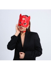 Эротический набор «Поиграй со мной»: маска и чокер - Сима-Ленд - купить с доставкой в Краснодаре