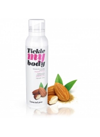 Массажная хрустящая пенка Tickle My Body Sweet Almonds с ароматом миндаля - 150 мл. - Love to Love - купить с доставкой в Краснодаре