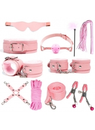 Розовый БДСМ-набор «Оки-Чпоки» из 11 предметов - Сима-Ленд - купить с доставкой в Краснодаре