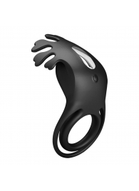 Черное эрекционное кольцо с вибрацией Ruben - Baile - в Краснодаре купить с доставкой