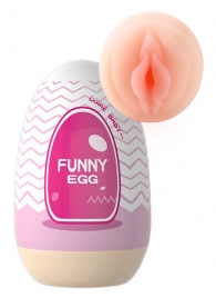 Мастурбатор-яйцо Funny Egg с входом-вагиной - Eroticon - в Краснодаре купить с доставкой
