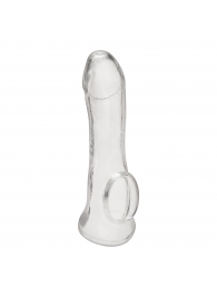 Прозрачная насадка на пенис Transparent Penis Enhancing Sleeve Extension - 15,9 см. - BlueLine - в Краснодаре купить с доставкой