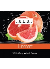 Пробник съедобного лубриканта JUJU с ароматом грейпфрута - 3 мл. - JuJu - купить с доставкой в Краснодаре