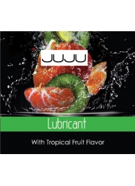 Пробник съедобного лубриканта JUJU с ароматом тропический фруктов - 3 мл. - JuJu - купить с доставкой в Краснодаре