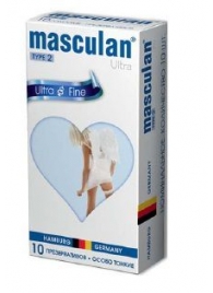 Ультратонкие презервативы Masculan Ultra Fine с обильной смазкой - 10 шт. - Masculan - купить с доставкой в Краснодаре
