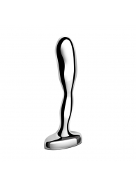 Стальной стимулятор простаты Stainless Steel Prostate Plug - 11,5 см. - b-Vibe - в Краснодаре купить с доставкой