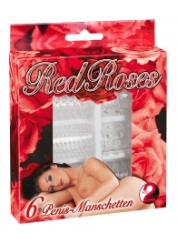 Набор из 6 насадок с шипиками Red Roses - Orion - в Краснодаре купить с доставкой