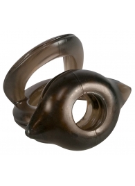 Черное эрекционное кольцо для пениса и мошонки - Orion - в Краснодаре купить с доставкой