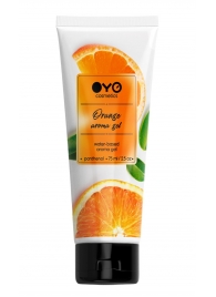 Лубрикант на водной основе OYO Aroma Gel Orange с ароматом апельсина - 75 мл. - OYO - купить с доставкой в Краснодаре