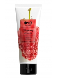 Лубрикант на водной основе OYO Aroma Gel Raspberry с ароматом малины - 75 мл. - OYO - купить с доставкой в Краснодаре