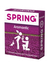 Ароматизированные презервативы SPRING AROMANTIC - 3 шт. - SPRING - купить с доставкой в Краснодаре