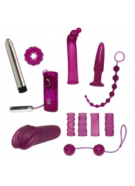 Фиолетовый эротический набор из 12 предметов Surprise Surprise Lovetoyset - Orion