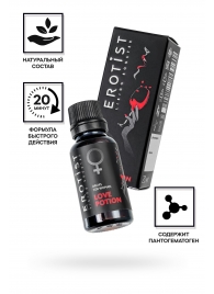 Возбуждающие капли для женщин Erotist Love Potion - 20 мл. - Erotist Libido Booster - купить с доставкой в Краснодаре