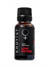 Возбуждающие капли для женщин Erotist Love Potion - 20 мл. - Erotist Libido Booster - купить с доставкой в Краснодаре