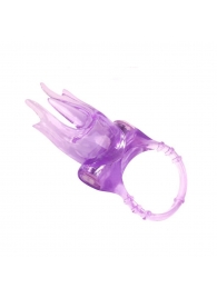 Фиолетовое эрекционное кольцо с усиками - Сима-Ленд - в Краснодаре купить с доставкой