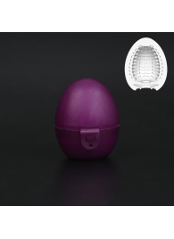 Мастурбатор-яйцо EGG в фиолетовом футляре для хранения - Сима-Ленд - в Краснодаре купить с доставкой