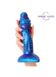 Синий фантазийный фаллоимитатор - 22,5 см. - Bior toys
