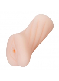 Эластичный компактный мастурбатор-вагина телесного цвета - Tokyo Style - в Краснодаре купить с доставкой