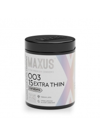 Экстремально тонкие презервативы MAXUS 003 Extra Thin - 15 шт. - Maxus - купить с доставкой в Краснодаре