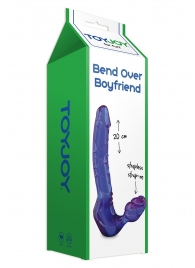 Безремневой вагинальный страпон Bend Over Boyfriend - Toy Joy - купить с доставкой в Краснодаре