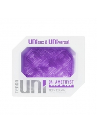 Фиолетовый мастурбатор-стимулятор Tenga Uni Amethyst - Tenga - в Краснодаре купить с доставкой