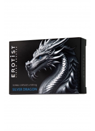 Капсулы для мужчин Erotist Silver Dragon для усиления эрекции - 10 капсул - Erotist Libido Booster - купить с доставкой в Краснодаре