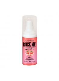 Жидкий вибратор Nuei Rock Me! с ароматом клубники - 20 мл. - Nuei cosmetics - купить с доставкой в Краснодаре