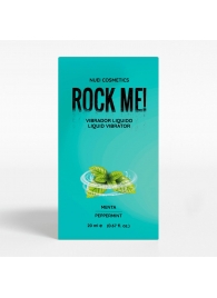 Жидкий вибратор Nuei Rock Me! с ароматом мяты - 20 мл. - Nuei cosmetics - купить с доставкой в Краснодаре