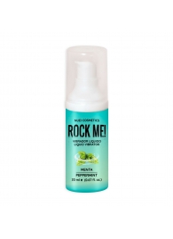 Жидкий вибратор Nuei Rock Me! с ароматом мяты - 20 мл. - Nuei cosmetics - купить с доставкой в Краснодаре