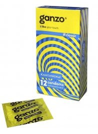 Классические презервативы с обильной смазкой Ganzo Classic - 12 шт. - Ganzo - купить с доставкой в Краснодаре