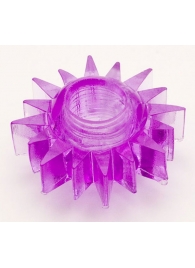 Фиолетовое эрекционное кольцо - Toyfa Basic - в Краснодаре купить с доставкой