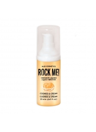 Жидкий вибратор Nuei Rock Me! с ароматом печенья и сливок - 20 мл. - Nuei cosmetics - купить с доставкой в Краснодаре