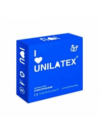 Классические презервативы Unilatex Natural Plain - 3 шт. - Unilatex - купить с доставкой в Краснодаре