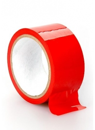 Красная лента для связывания Bondage Tape Red - Shots Media BV - купить с доставкой в Краснодаре