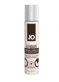 Водно-масляный лубрикант с разогревающим эффектом JO Silicone Free Hybrid Lubricant WARMING  - 30 мл. - System JO - купить с доставкой в Краснодаре