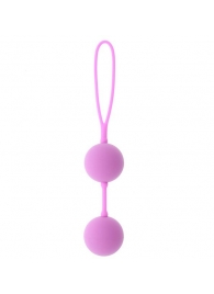 Розовые вагинальные шарики на силиконовой связке GOOD VIBES THE PERFECT BALLS PINK - Dream Toys