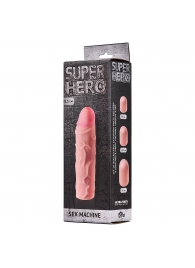 Фаллоудлинитель SUPER HERO Sex Machine - 15,5 см. - Lola Games - в Краснодаре купить с доставкой