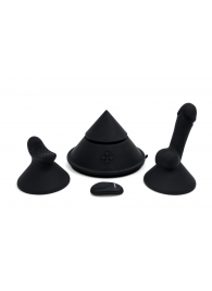 Конусный вибромассажер Cowgirl Cone с 2 насадками - CowGirl - купить с доставкой в Краснодаре