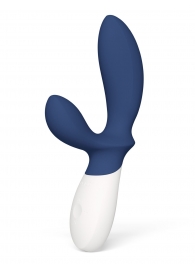 Синий вибромассажер простаты Lelo Loki Wave 2 - 19,6 см. - Lelo - в Краснодаре купить с доставкой