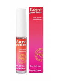 Возбуждающий блеск для губ Love Potion - 8 мл. - Love to Love - купить с доставкой в Краснодаре