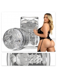 Прозрачный двусторонний мастурбатор Fleshlight Quickshot Mia Malkova - Fleshlight - в Краснодаре купить с доставкой