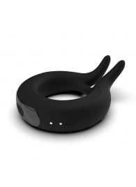 Черное эрекционное кольцо Marry Me Rechargeable Vibrating Cockring - Adrien Lastic - в Краснодаре купить с доставкой