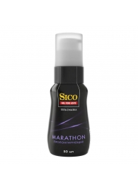 Пролонгирующая гель-смазка Sico Marathon - 50 мл. - Sico - купить с доставкой в Краснодаре
