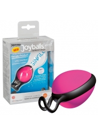 Розовый вагинальный шарик со смещенным центром тяжести Joyballs Secret - Joy Division