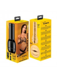 Мастурбатор-ротик Kiiroo Feel Victoria Mouth - Kiiroo - в Краснодаре купить с доставкой