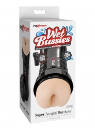 Мастурбатор-анус в колбе Super Banging Butthole - Pipedream - в Краснодаре купить с доставкой